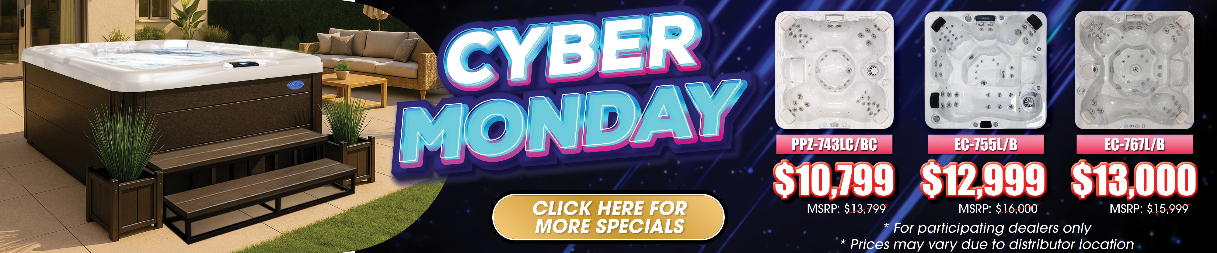 Calspas hot tub being used in a family setting - Urbandale