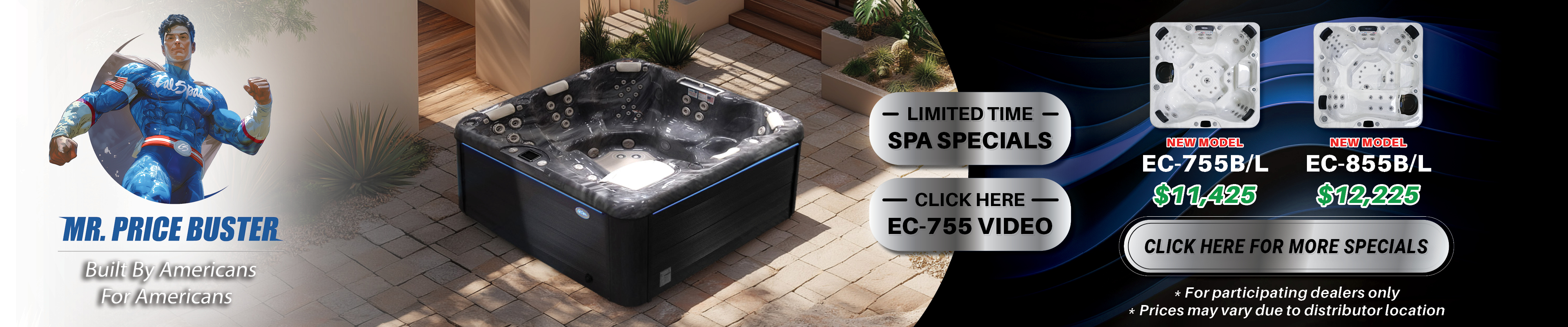 Calspas hot tub being used in a family setting - Urbandale